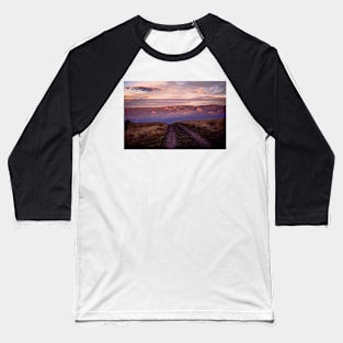 Country road at sunset Baseball T-Shirt